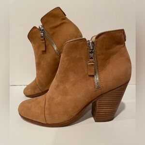 Rag & Bone Margot Nubuck Suede Ankle Boots 38,5